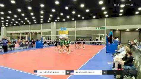 Lex united 55 Adidas vs Mundane 15 Gators - 2022 JVA World Challenge presented by Nike - Expo Only