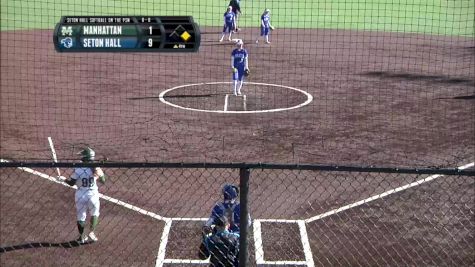 Replay: Manhattan vs Seton Hall - DH | Mar 15 @ 3 PM