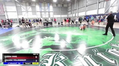 50 lbs Cons. Round 4 - Karina Vang, CA vs Brianna Vollendroff, NE