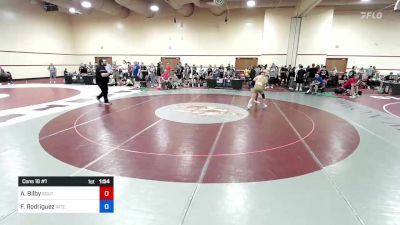 55 kg Cons 16 #1 - Adam Bilby, South Central Punisher Wrestling vs Frank Rodriguez, Interior Grappling Academy