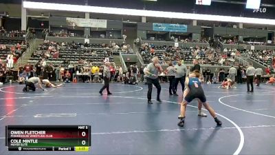 105 lbs Cons. Round 2 - Cole Mintle, Moyer Elite vs Owen Fletcher, Powerhouse Wrestling Club