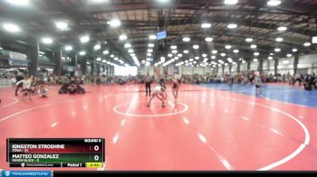 110 lbs Rd# 8- 12:30pm Saturday Final Pool - Kingston Stroshine, POWA vs Matteo Gonzalez, Minion Black