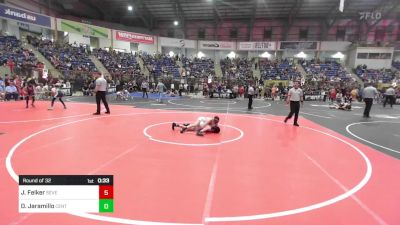 105 lbs Round Of 32 - Noah Chavez, Ortega Middle School vs Braiden Sidwell, Highland Middle School