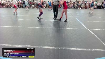 126 lbs Round 1 - Emma Kosza, Wellington vs Grace Patterson, Big Game