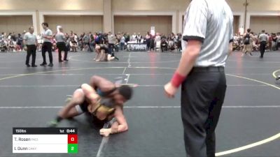 150 lbs Consi Of 64 #2 - Tyler Rosen, Pacifica Wr Acd vs Isreal Dunn, Canyon Springs HS