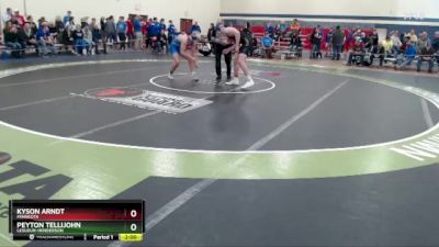 189 lbs Champ. Round 2 - Peyton Tellijohn, LeSueur-Henderson vs Kyson Arndt, Minneota
