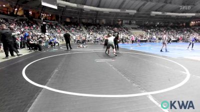 Round Of 16 - Whitton Lindamood, Weatherford Youth Wrestling vs Bane Rolan, Mcalester Youth Wrestling