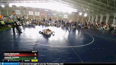 78 lbs Round 3 (4 Team) - Parker Hansen, Team Wyoming vs Evan Ferguson, Team Oregon