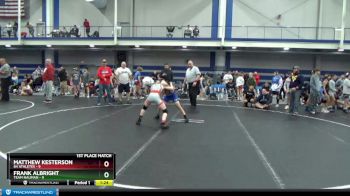 88 lbs Finals (2 Team) - Matthew Kesterson, 84 Athletes vs Frank Albright, Team Nauman