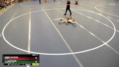 76 lbs Finals (8 Team) - TJ Gramling, Prior Lake vs Jordy Klocek, NRHEG