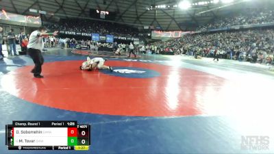 4A 160 lbs Champ. Round 1 - Mason Tovar, Chiawana vs Olajuwon Sobomehin, Camas