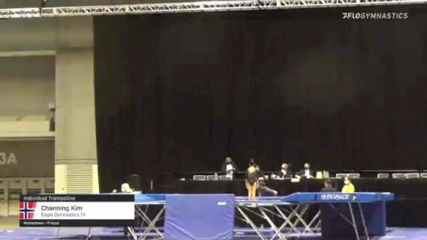 Channing Kim - Individual Trampoline, Eagle Gymnastics TX - 2021 USA Gymnastics Championships