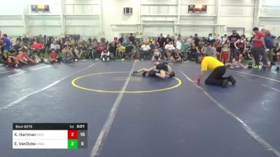 85 lbs Pools - Kolton Hartman, Ohio Gold 24K vs Ethan VanDyke, Ares W.C. (MI)