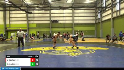 184 lbs Finals (2 Team) - Brandon Knoles, Colby Community College vs Lewis Caples, Cowley Community College