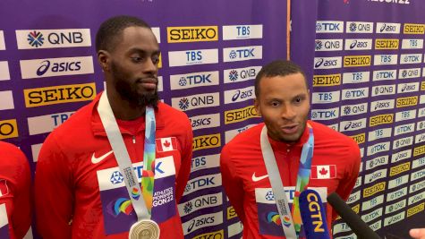 Canada Pulls Off The Upset In Men's 4x100m
