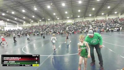 52 lbs Cons. Round 1 - Joey Starr, Fremont Wrestling Club vs Ayden Bobadilla, Aviator Wrestling Club