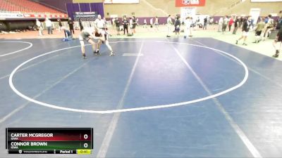 157 lbs Cons. Round 2 - Carter McGregor, Iowa vs Connor Brown, Iowa