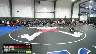 67 lbs Cons. Round 3 - Ryker Dierick, Elma Wrestling Club vs Henry Chilton, Washington