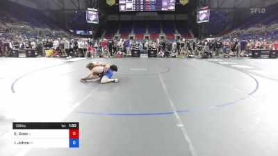 138 lbs Cons 8 #1 - Evan Gosz, Illinois vs Isaac Johns, Kentucky