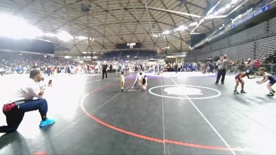 32-35 lbs Round 2 - Karysma Torres, Victory Wrestling-Central WA vs Elias Zettel, FordDynastyWrestlingClub