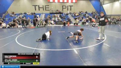 62-65 lbs Round 2 - Dylan Jones, Talons Wrestling Club vs Nile Brown, Westlake