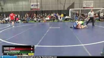 160 lbs Round 1 (6 Team) - Isaiah Crownover, South Dakota Blizzard vs Kaden Wiele, Iowa Red