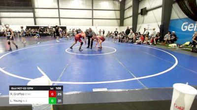 120 lbs Rr Rnd 3 - Rocco Graffeo, Bitetto Trained Wrestling vs Luke Young, Alien Outsider