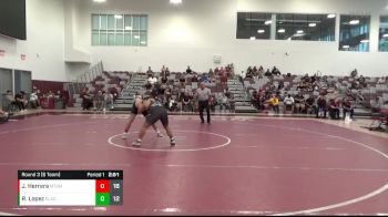 184 lbs Round 3 (6 Team) - Jesse Herrera, Mt. SAC Maroon vs Rommel Lopez, East Los Angles College