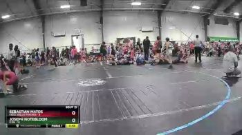 78 lbs Round 5 (6 Team) - Joseph Notebloom, Icon vs Sebastian Matos, Steel Valley Psychos