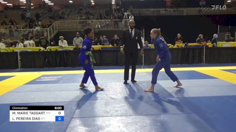 MADISON MARIE TAGGART vs LOHANY PEREIRA DIAS 2024 Pan Jiu Jitsu IBJJF Championship