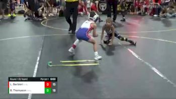 47 lbs Round 1 (6 Team) - Braxton Thompson, ARES Black vs Lorenzo Barbieri, Stallers Elite