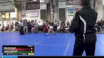 110 lbs Round 5 (6 Team) - Melvin Miller, Dynasty Death Row vs Derek Barrows, PA Alliance Black