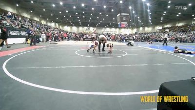 37 lbs Quarterfinal - Victor Rodriguez, Zillah vs Isaiah Meza, Savage House Wrestling Club