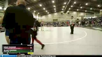 83 lbs Round 1 (4 Team) - Blake Hawkins, Bear Cave vs Kole Younger, Sanderson Wrestling Academy