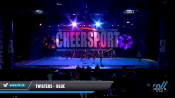 Twisters - Blue [2021 L2 Junior - Small - B Day 2] 2021 CHEERSPORT National Cheerleading Championship