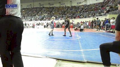 130 lbs Round Of 32 - JaMarcus Siemens, Team Tulsa Wrestling Club vs Marshall Boso, Team Choctaw