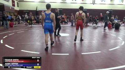 16U-5 lbs Rr2 - Teague Smith, Team Valley Wrestling Club vs Aiden Hippen, Clear Lake Wrestling Club