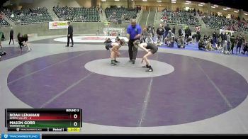 122 lbs Round 3 (4 Team) - Noah Lenahan, North Valley vs Mason Gorr, Warrenton