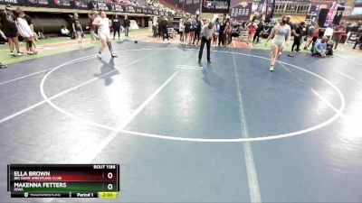 235 lbs Quarterfinal - Ella Brown, Big Game Wrestling Club vs Makenna Fetters, Iowa