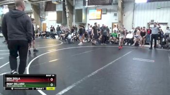 105 lbs Round 4 (8 Team) - Ben Ziola, Dynasty vs Reef Dillard, PA Alliance Black