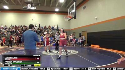 287 lbs Round 3 - Luke Sparks, Hartselle vs Parker Waldrop, Huntsville