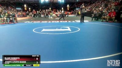 165-4A Quarterfinal - Blake Roberts, Pueblo Centennial vs Joseph Lovato Bakke, Falcon