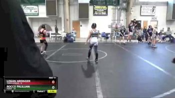 64 lbs Round 1 (8 Team) - Rocco Palillian, POWA vs Logan Ardinger, Terps Xtreme