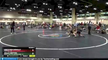 145 lbs Round 4 (10 Team) - Grace Britten, Beauty And The Creason Iowa vs Gretchen Donally, Montana