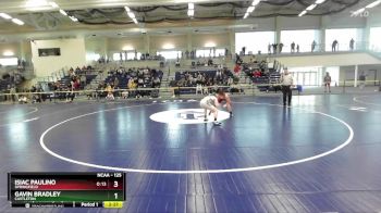 125 lbs 1st Place Match - Gavin Bradley, Castleton vs Isiac Paulino, Springfield