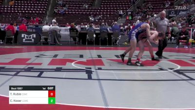 145 lbs Consi Of 16 #2 - Teagan Ruble, Conestoga Valley vs Clayton Koser, Lower Dauphin