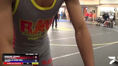 132 lbs Champ. Round 2 - Kyien Jackson, Virginia Team Predator Wrestling Club vs Luke Johnson, Integrity Wrestling Club