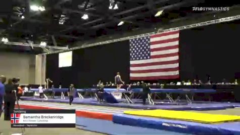 Samantha Breckenridge - Tumbling, Kris Power Tumbling - 2021 USA Gymnastics Championships