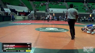 5A 150 lbs Semifinal - Peyton Adams, Southside, Gadsden vs Tyler Noblitt, Arab