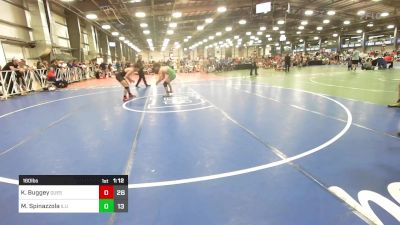 160 lbs Rr Rnd 3 - Kellen Buggey, Quest School Of Wrestling vs Marco Spinazzola, Illinois Cornstars - Stan